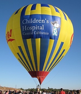 17ft x 32ft Balloon Banner - Children's Hospital Central California