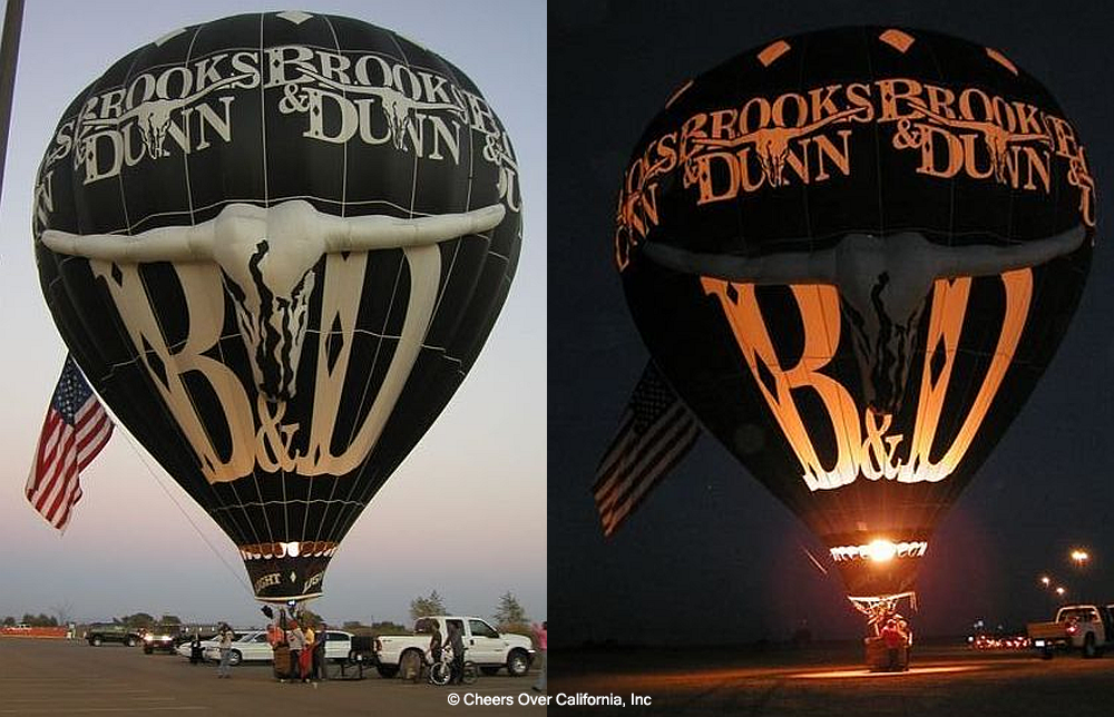 Cheers Aerial Media working with Brooks and Dunn - © Cheers Over California, Inc
